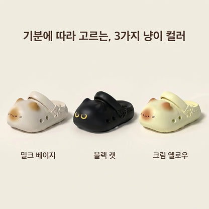 LACIAGA 냥발 쿠션 클로그