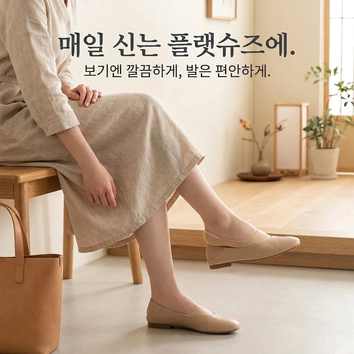 LACIAGA 맨발처럼 보이는 쿠션 라이너 3켤레 세트